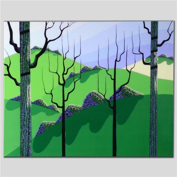  Over Hills  Limited Edition Giclee on Canvas by Larissa Holt, Numbered and Signed. This piece comes