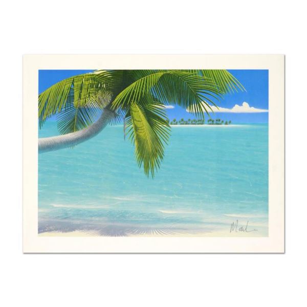 Dan Mackin, "Palms on Parade" Limited Edition Lithograph, Numbered and Hand Signed with Letter of Au