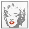 Image 1 : Andy Warhol "Golden Marilyn 11.35" Framed Limited Edition Silk Screen on Museum Board from Sunday B 