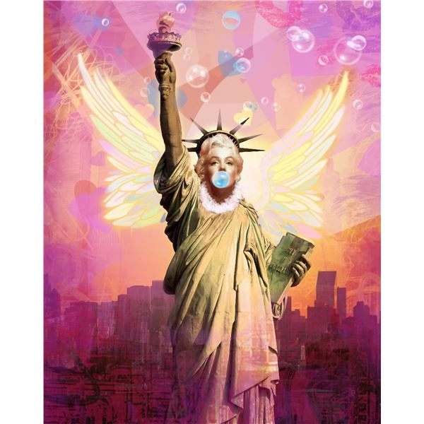 Mark Braver- Original Mixed Media "Liberty"