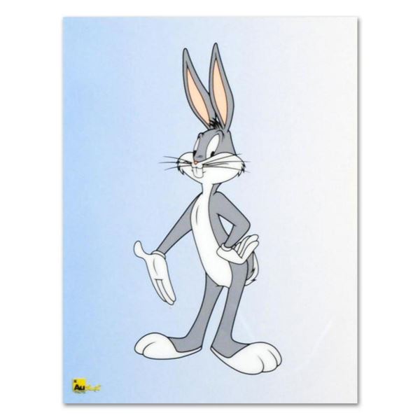  Bugs Bunny  Limited Edition Sericel from Warner Bros.. Includes Certificate of Authenticity.