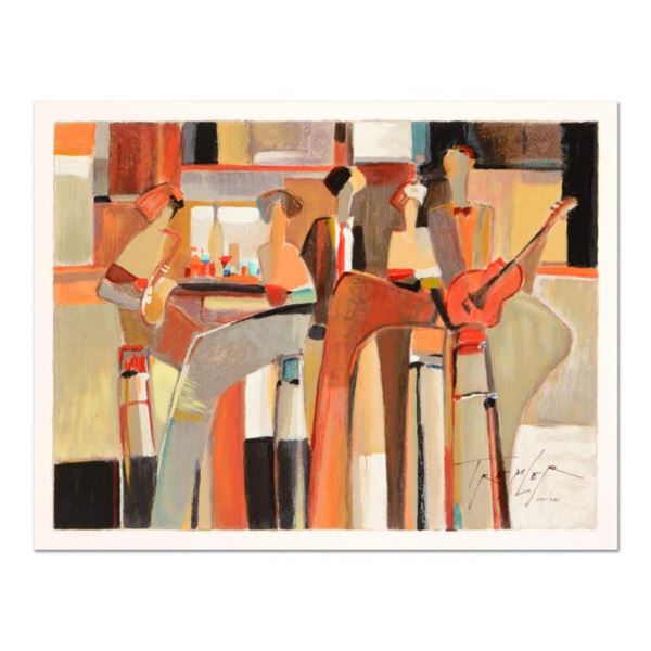 Yuri Tremler, "Music at the Bar " Limited Edition Serigraph by Yuri Tremler, Hand Signed with Certif
