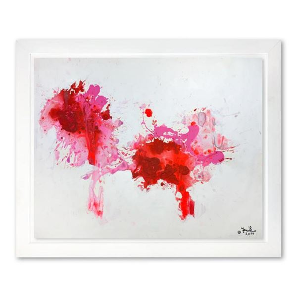 Jenik Cook, Framed Original Acrylic Painting, Hand Signed, Letter of Authenticity.