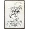 Image 2 : Salvador Dali- Original Lithograph from Gouache and Collage "Untitled"