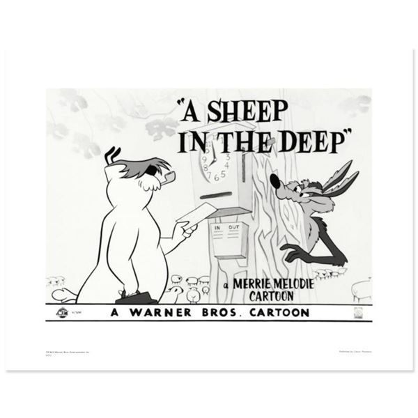 "A Sheep In the Deep" Limited Edition Giclee from Warner Bros., Numbered with Hologram Seal and Cert