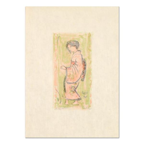 Edna Hibel (1917-2014), "Ume" Limited Edition Lithograph on Rice Paper, Numbered and Hand Signed wit
