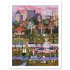 Image 1 : Jane Wooster Scott, "Springtime in Central Park" Hand Signed Limited Edition Lithograph with Letter 