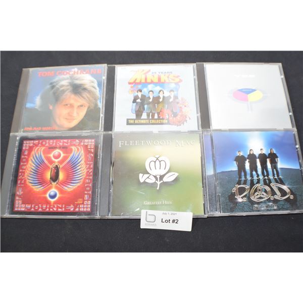 ROCK MUSIC  CD LOT