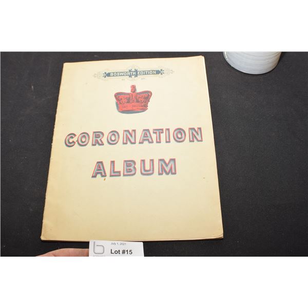 CORONATION ALBUM ...SCARCE KING EDWARD ITEM