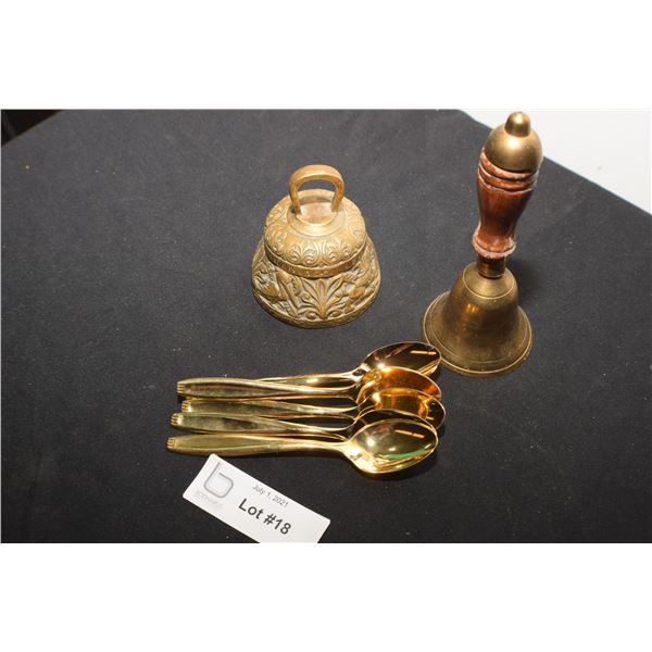 BRASS BELLS AND SPOONS