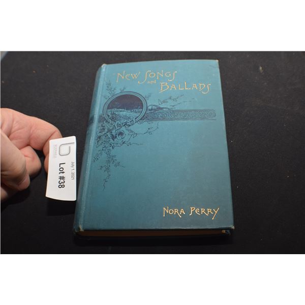 1887 NEW SOUNDS AND BALLAD BOOK