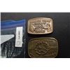 Image 1 : POLICE BRASS BELT BUCKLE