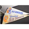 Image 1 : VINTAGE PENNANT LOT WINNIPEG BLUE BOMBERS CFL