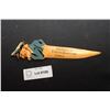 Image 1 : NORQUAY SASKATCHEWAN ANTIQUE LETTER OPENER