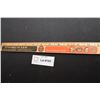 Image 1 : VINTAGE A& W  WOODEN RULER