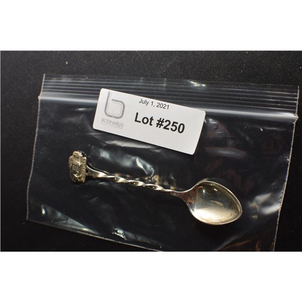 STERLING SILVER BUFFALO SPOON