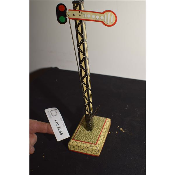U.S. ZONE GERMANY TOY MODEL TRAIN SIGNAL LIGHT