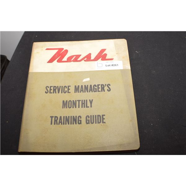 DEALERS NASH AUTOMOBILE MANUAL