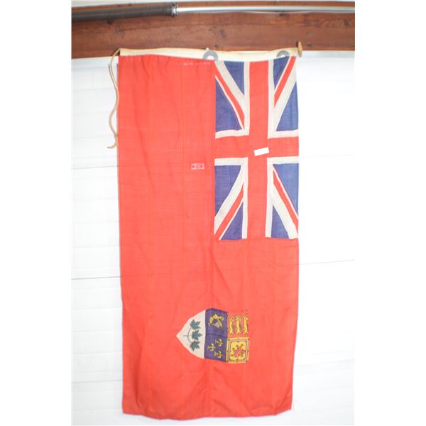 ANTIQUE RED ENSIGN CANADA FLAG 1920s ?