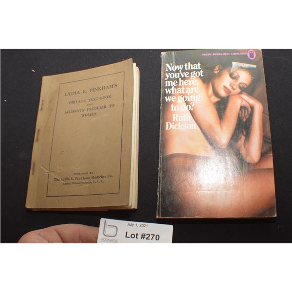 ANTIQUE WOMENS BOOK & TRASH NOVEL