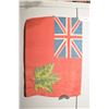 Image 1 : STRANGE ANTIQUE CANADIAN FLAG