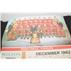 Image 3 : VINTAGE MONTREAL CANADIENS NHL HOCKEY 1962 PICTURE
