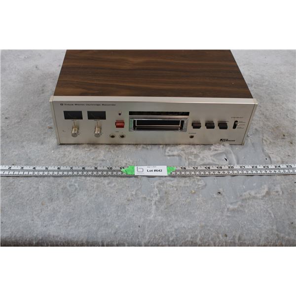 JVC 8 track stereo recorder - working