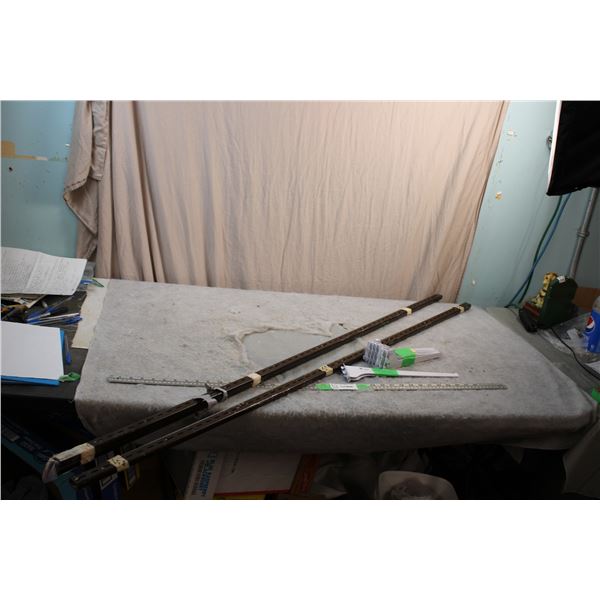 Wall Brackets -14x 8" pieces and 2x 12" includes 4x 60" Shelf straps