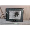 Image 1 : Limited Framed Print of Squirrel "Taking a Peek" by Owen Garratt /968 with paperwork