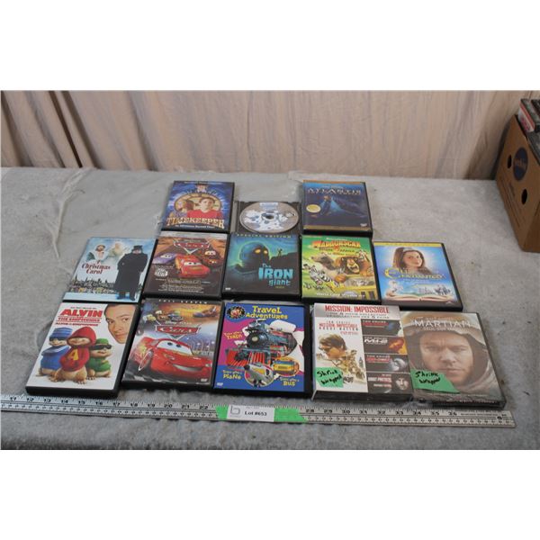 DVD movies - lot of childrens related