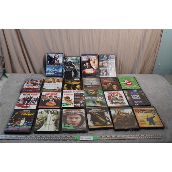 DVD movies - lot of adult related comedies + action