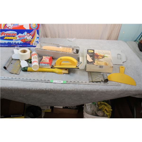 Box of Painting Supplies