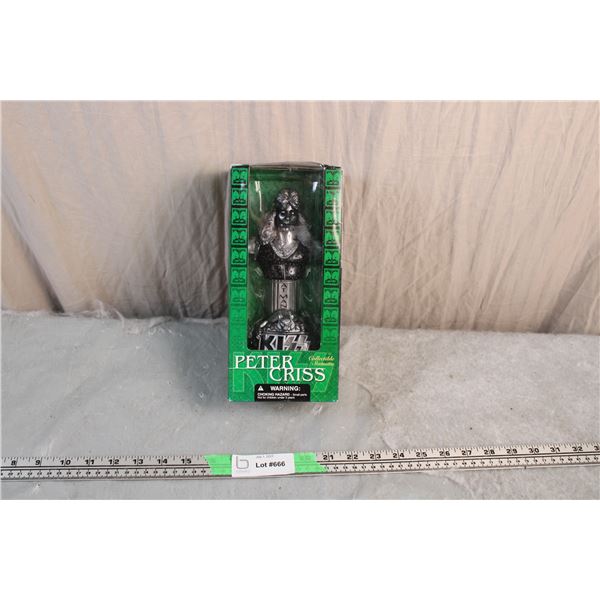 Kiss Statue - Peter Criss Bust - new in box