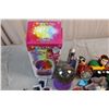 Image 5 : Orbeez Globe, Truck Night Light, Keychains + kids toy lot