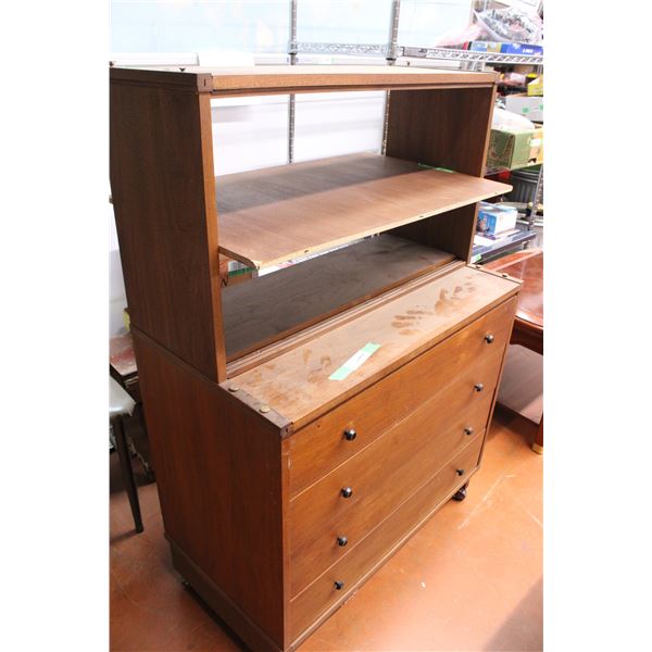Storage Cabinet with drawers (backing is off, but included)