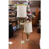 Image 1 : matching lamp set - floor and desk standing - stone base