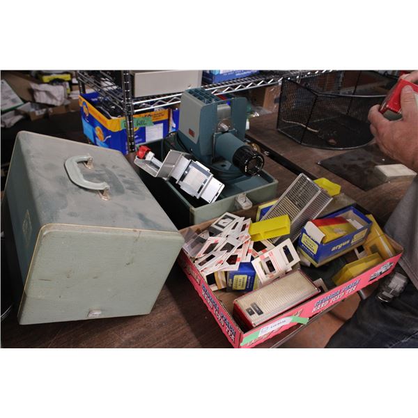 Argus 300 Movie Projector with over 300+ photo slides