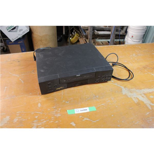 RCA VHS+ players (turns on)