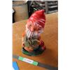 Image 1 : Vintage Rubber Lawn Gnome - made in Ireland - possibly 1950's?