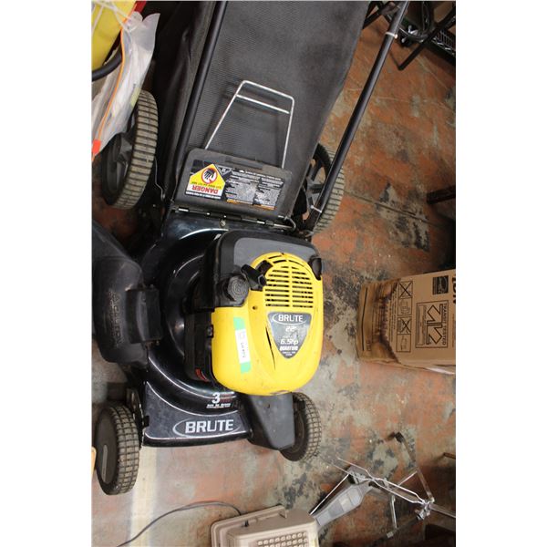 Brute 22" Cut 6.5 HP Lawn Mower With Bagger