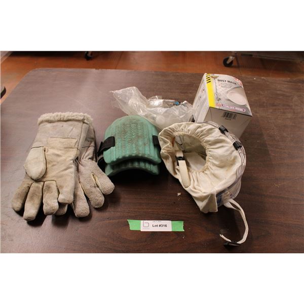 Gloves Knee Pads Dust Masks Misc