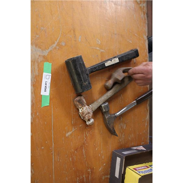 3 Hammers and Hammer Head