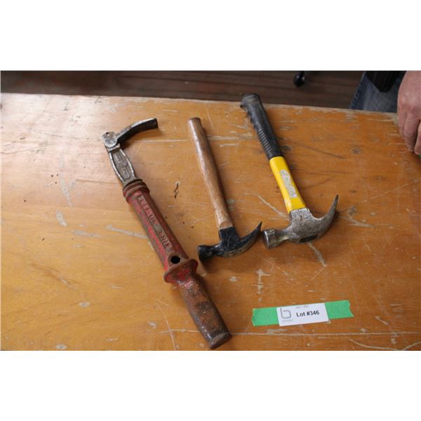 2 Hammers and Nail Puller