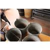 Image 4 : 4 Round Galvanized Pails (Rusty Bottoms)