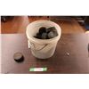 Image 1 : Pail of Hockey Pucks