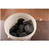 Image 2 : Pail of Hockey Pucks