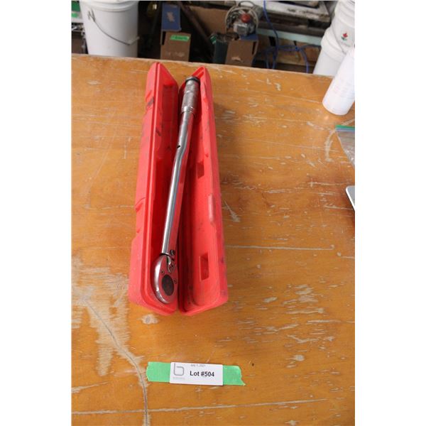 Torque Wrench In Case