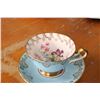 Image 2 : Royal Albert Bone China Cup and Saucer (Blue)