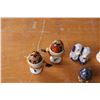 Image 2 : Salt and Pepper Shakers (4 Set) (Nipper Dogs RCA)