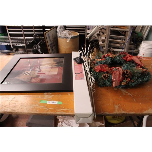 Picture and Christmas Decoration